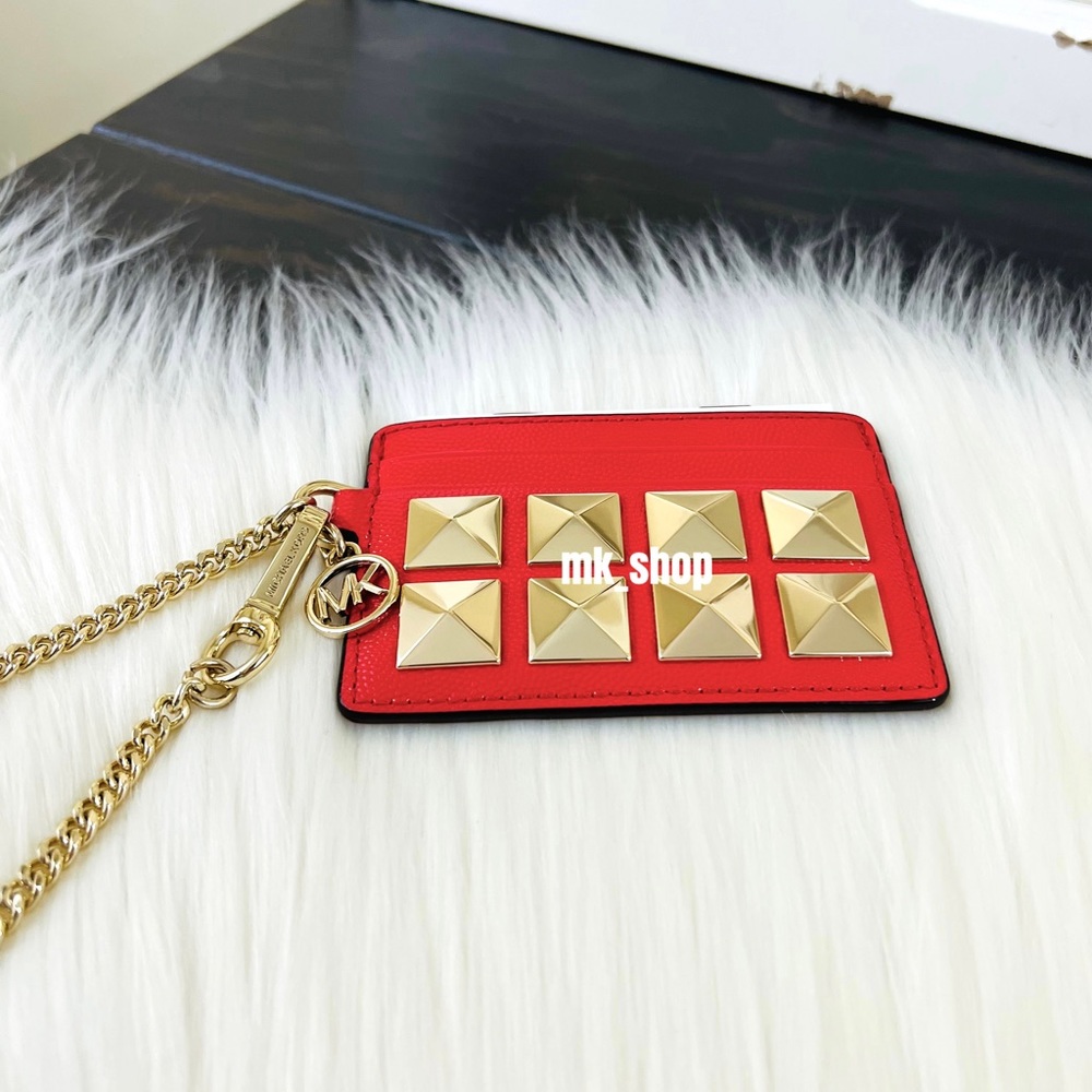 Michael Kors Jet Set Charm Small Chain ID Card Case